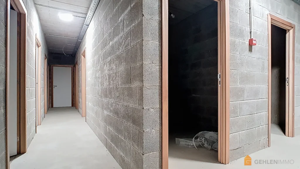 Caves privatives des appartements neufs à vendre de la Résidence des Abords du Lac à Robertville